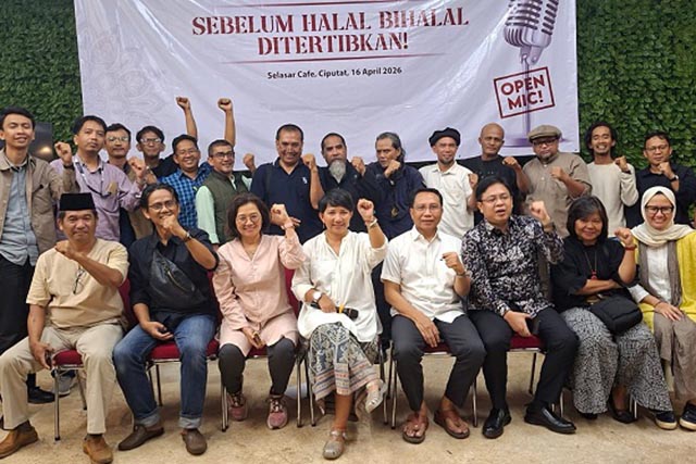 Saiful Mujani Dapat Dukungan Komunitas Ciputat
