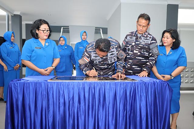 Komandan Kodaeral IV Resmikan Flat Selat Durian dan Mess Kowal