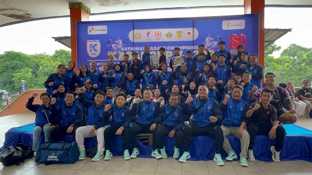 Garuda Gemilang Inkai Jawa Barat Juara Umum Kejuaraan Karate KASAL Cup V 2026