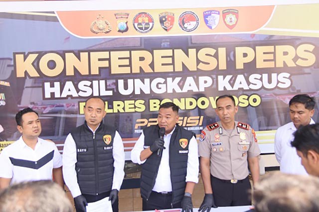 Polres Bondowoso Amankan 2 Tersangka Dugaan Live Streaming Asusila
