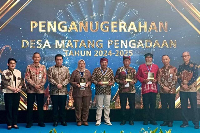 Desa Sukojati Banyuwangi Raih Penghargaan Nasional Desa Matang Pengadaan