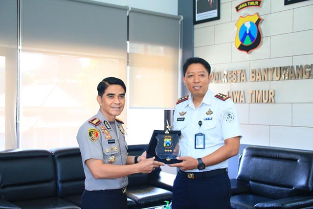 Kalapas Banyuwangi Kunjungan Kerja ke Polresta Banyuwangi