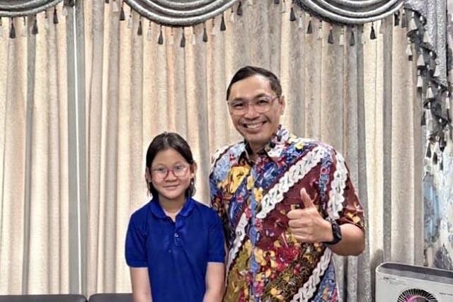 Harry Saputra Gani Dukung Tamara Desilva Ikuti Seleksi Olimpiade Matematika Internasional