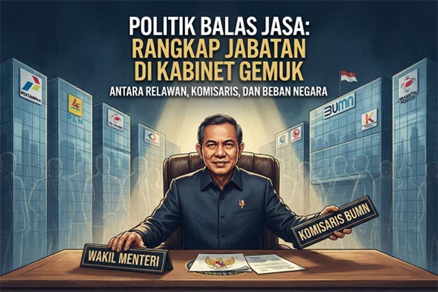 Politik Balas Jasa dan Ironi Rangkap Jabatan di Kabinet Gemoy