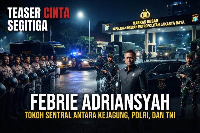 Febrie Adriansyah Tokoh Sentral Teaser Cinta Segitiga Kejagung, Polri dan TNI