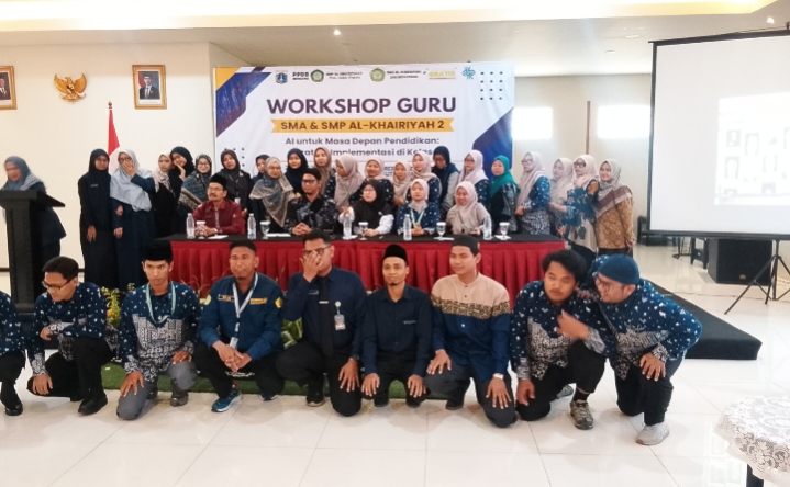 Kolaborasi SMA dan SMP Al-Khairiyah II Dorong Guru Kuasai Pembelajaran Digital dan AI