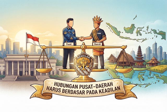 Hubungan Pusat–Daerah Harus Berdasar Pada Keadilan