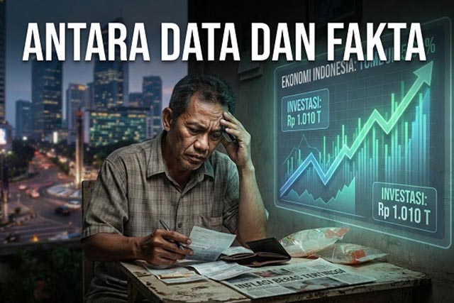 Kala Rakyat Sulit Bernapas, Ekonomi Indonesia Justru Tumbuh Di Atas Kertas