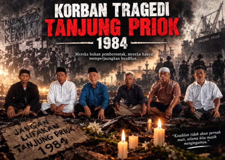 “Kami Capek, Kami Lelah, Tapi Tak Akan Berhenti” — Adik Amir Biki Bongkar Luka 42 Tahun Tragedi Tanjung Priok”